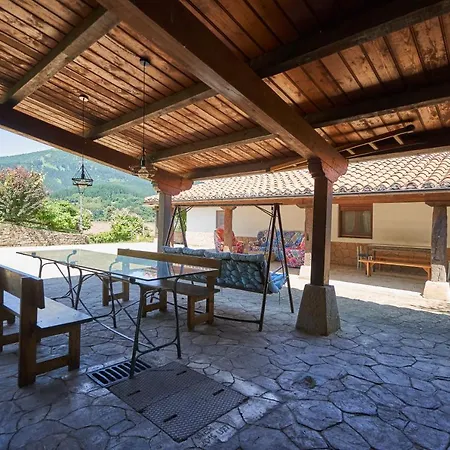 Garai Etxea, Casa Adosada En La Montana Arrankudiaga Esterno foto